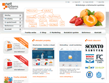 Tablet Screenshot of netsystems.cz